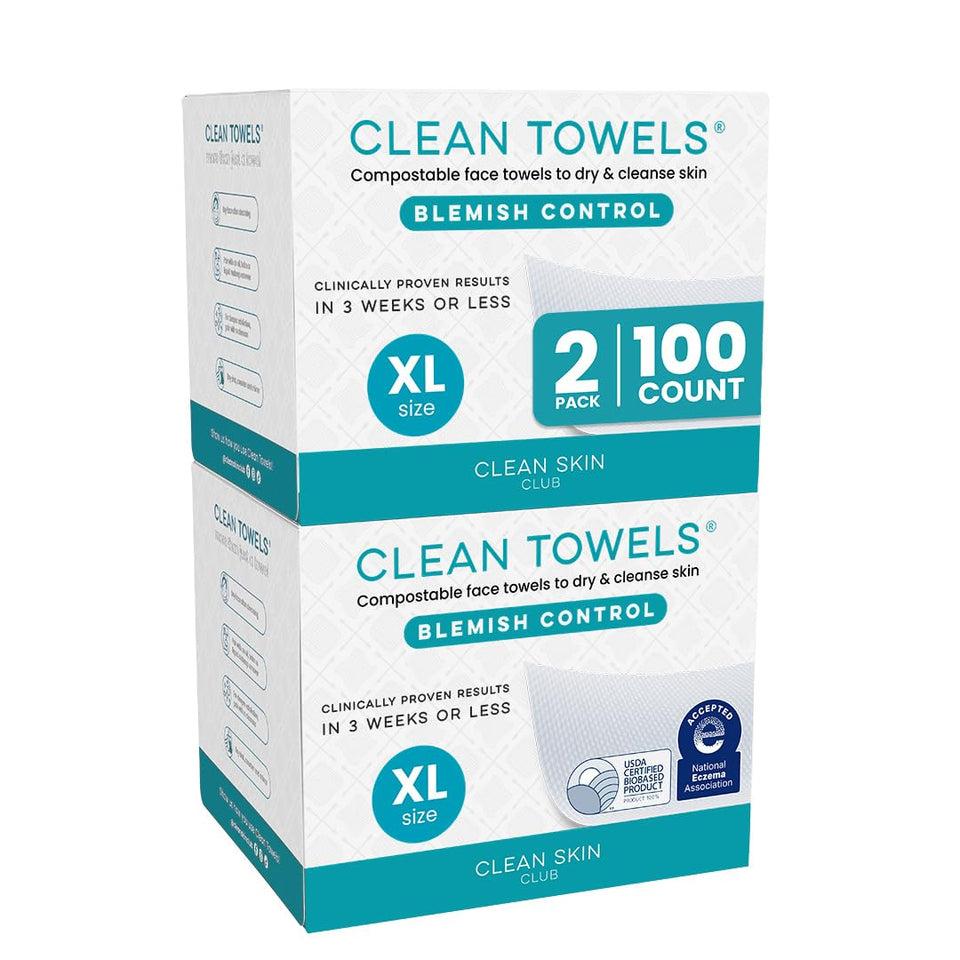 CLEAN SKIN CLUB front packaging showing product and pack size benefit