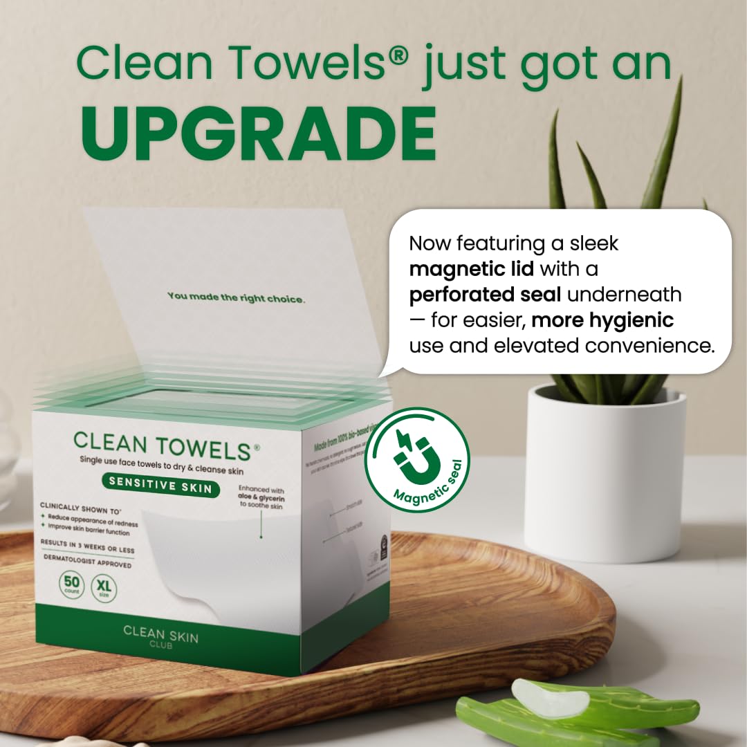 CLEAN SKIN CLUB product label highlighting aloe and glycerin