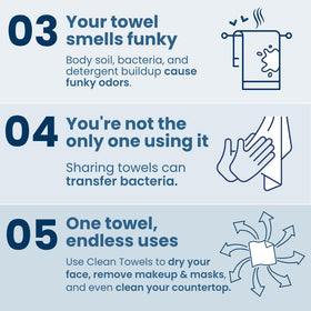 CLEAN SKIN CLUB removing makeup from cheek for effective cleansing