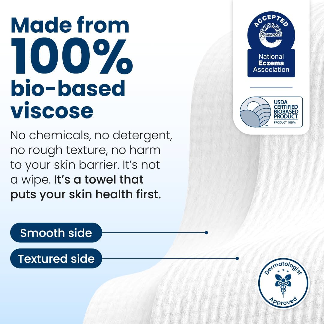 clean skin club towel in a travel bag signaling portability and on-the-go use