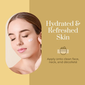 Clear Beauty label highlighting collagen and clean-beauty claims