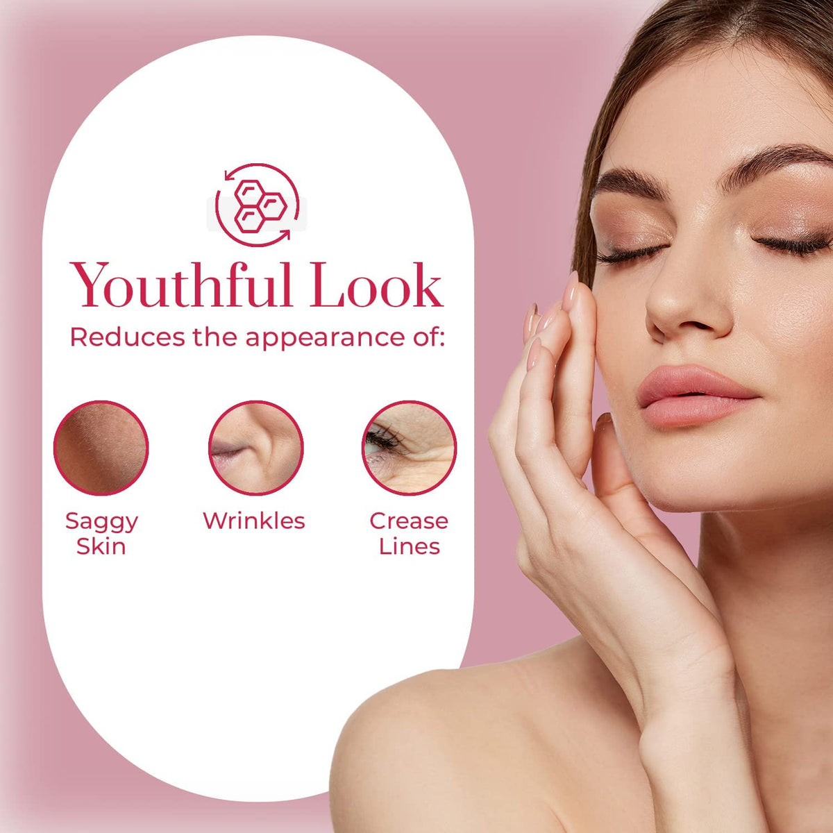 Clear Beauty being applied on hand to demonstrate spreadability and quick absorption