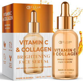 Clear Beauty front packaging showing sleek bottle and label benefits