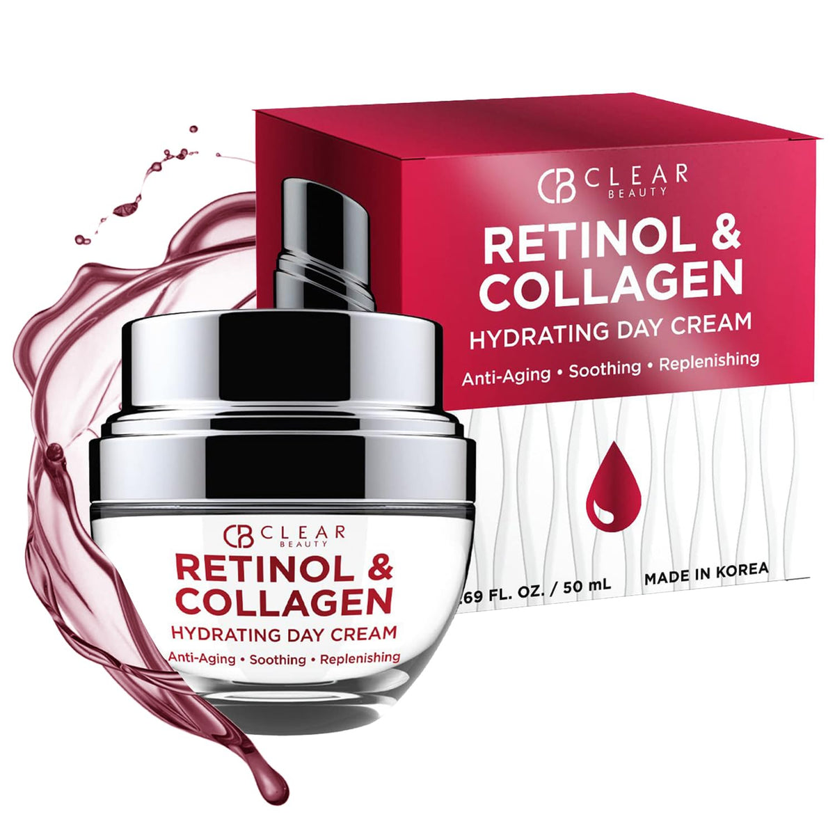 Clear Beauty front tube showing packaging and clean design for easy recognition