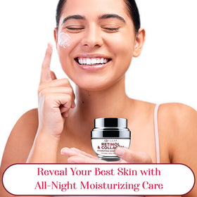 Clear Beauty jar open with readable label showing ingredient clarity and trustworthy branding benefit
