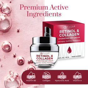 Clear Beauty open jar revealing product color and creamy consistency for hydration