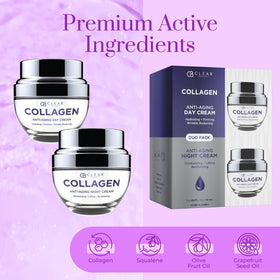 Clear Beauty open jar closeup showing silky texture and fast absorption benefit