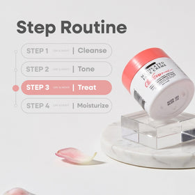 Clear Essence used in facial routine to layer under makeup for uniform tone