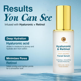 Clear Visage closeup label highlighting ingredients and clean formulation