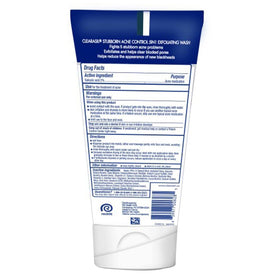 Clearasil wash texture with exfoliating beads visible for gentle pore-clearing
