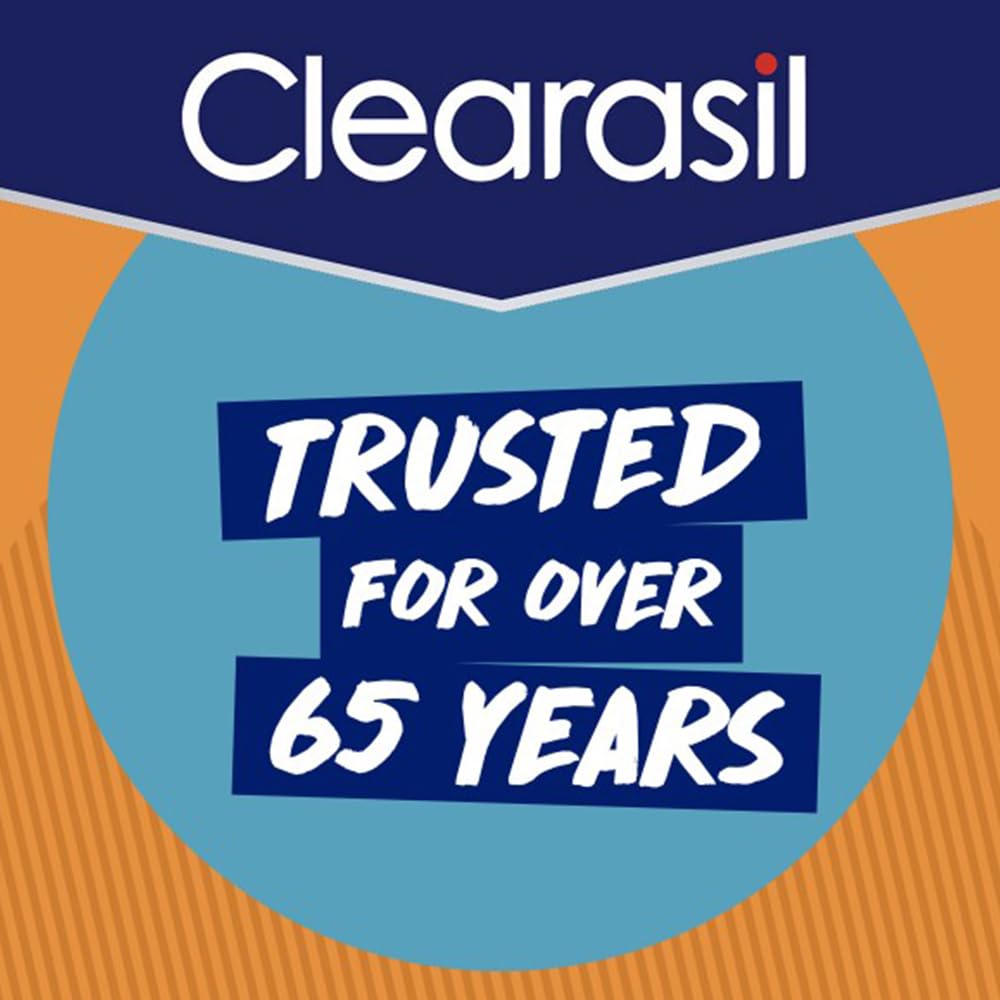 Clearasil being lathered in hand to illustrate effective cleansing action