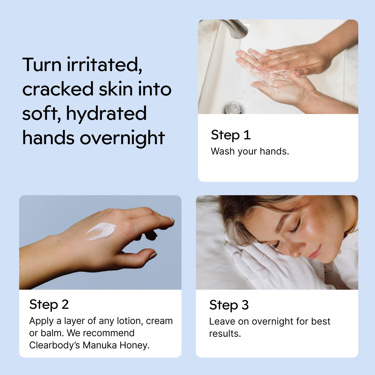 Clearbody Organics five pairs laid out demonstrating multiple-night convenience