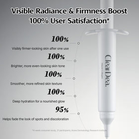 ClearDea applied on hand demonstrating smooth spreadability and non-greasy feel