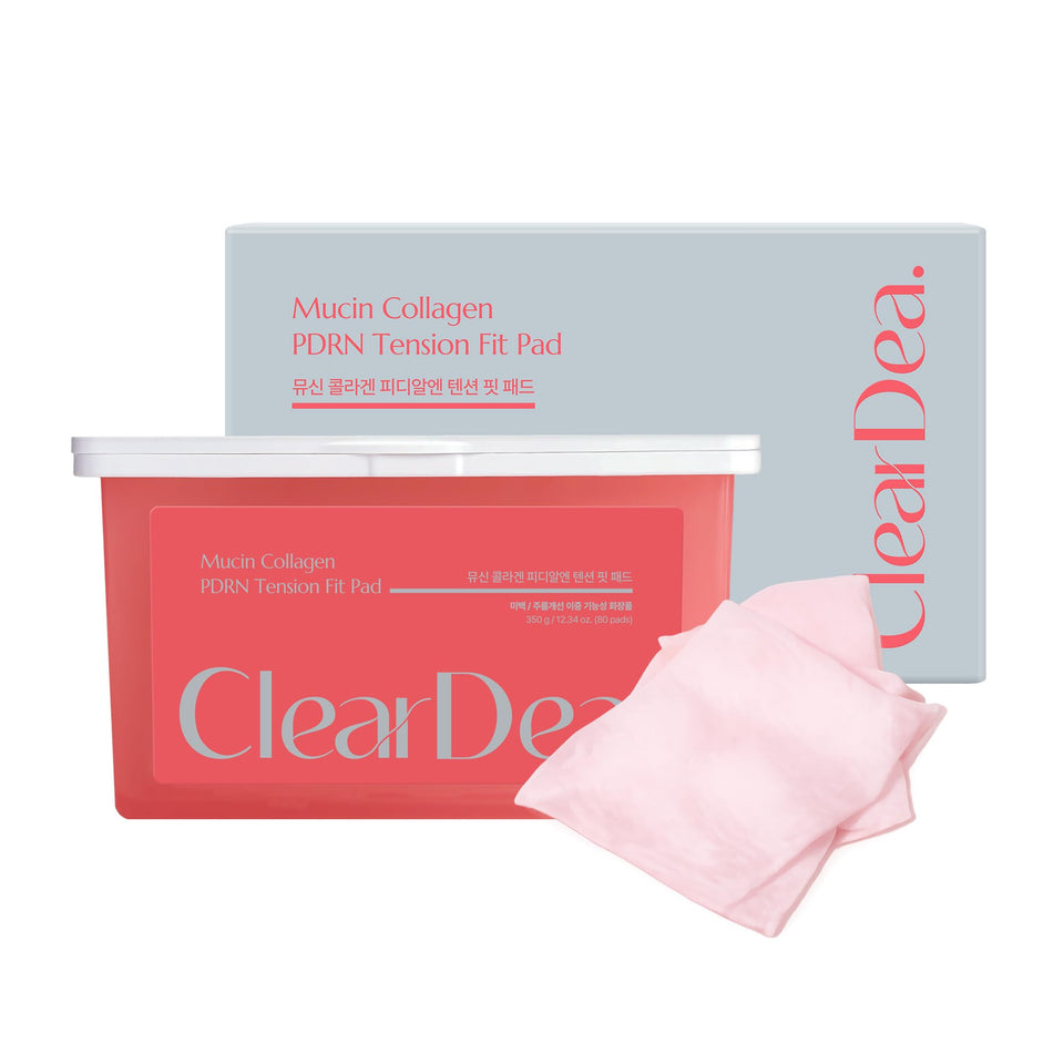 ClearDea front packaging showing tension fit pads and cooling benefits
