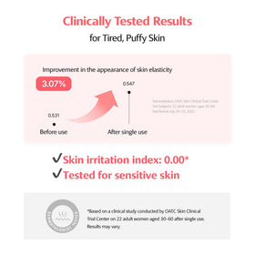 ClearDea small pad under eye providing cooling de-puffing relief