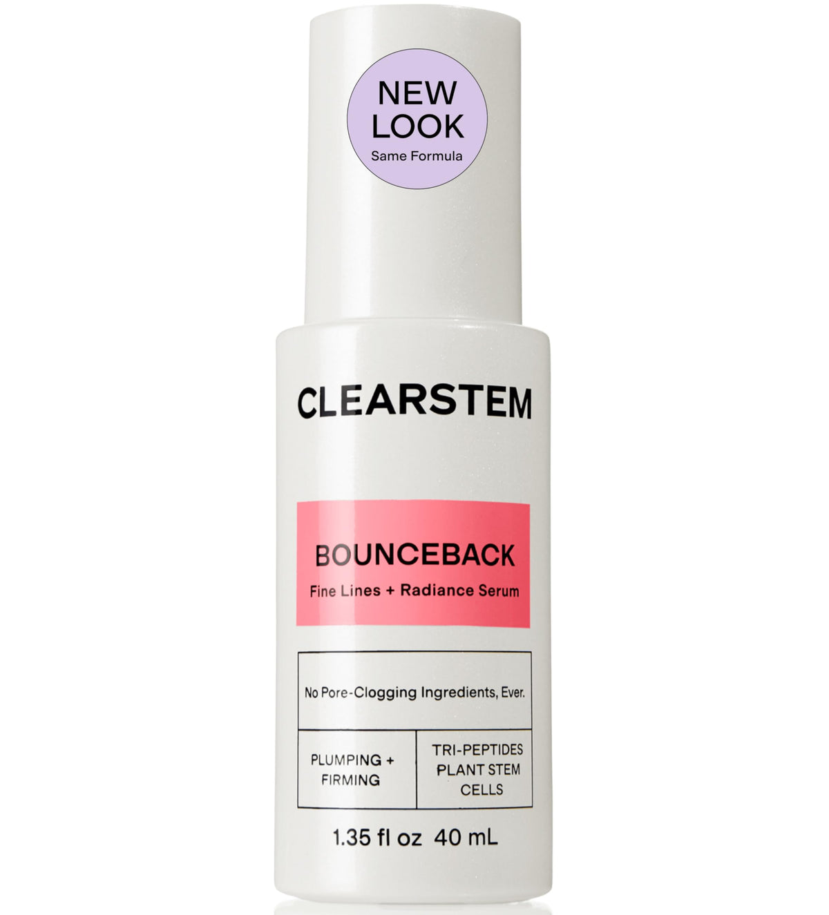 CLEARSTEM bottle front view showing sleek packaging and brand clarity