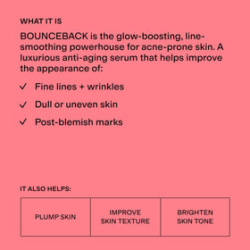 CLEARSTEM serum drops on skin showing lightweight texture and quick absorption