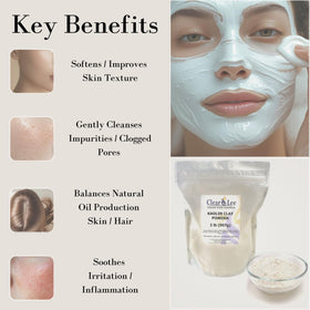 ClearLee fine powder close-up texture demonstrating ultra-fine smoothness benefit