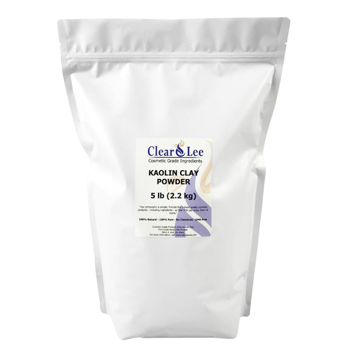 ClearLee front packaging showing product name and resealable bag benefit