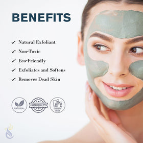 ClearLee pumice close-up texture highlighting natural grain for exfoliation