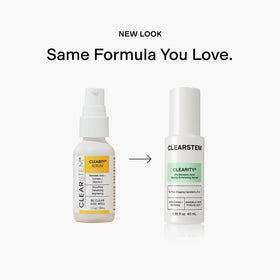 CLEARSTEM dropper dispensing serum for precise, mess-free application