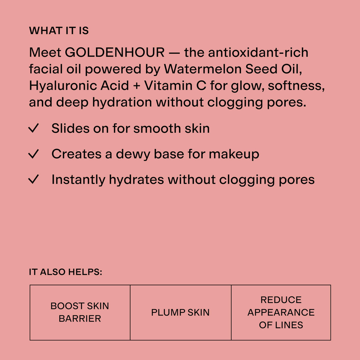 CLEARSTEM watermelon seed oil ingredient highlighting nourishing benefit