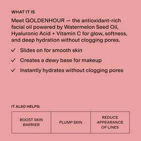 CLEARSTEM watermelon seed oil ingredient highlighting nourishing benefit