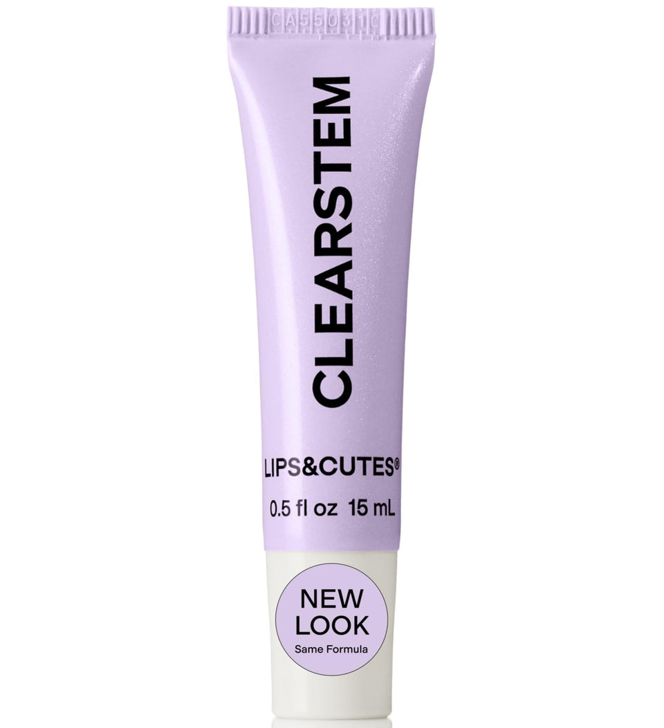 CLEARSTEM front packaging showing compact 2-in-1 balm for travel