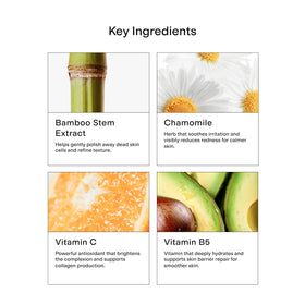 CLEARSTEM in bathroom setting portraying everyday exfoliation routine