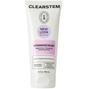 CLEARSTEM front bottle view showing clean packaging and benefit