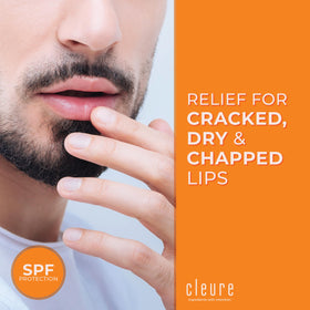 Cleure tube detail close-up of cap and applicator delivering smooth glide