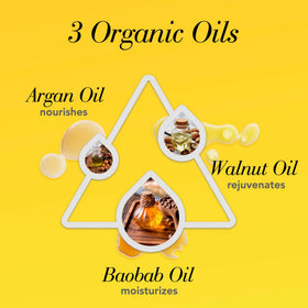 CLEVERMAN ingredient label highlighting moringa and triple-oil nourishment