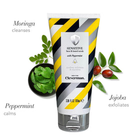 CLEVERMAN product in hand showing 100ml size for travel convenience