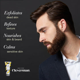 CLEVERMAN close-up texture with jojoba beads for gentle exfoliation