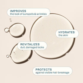 Cliganic argan oil close-up texture highlights purity and smoothness