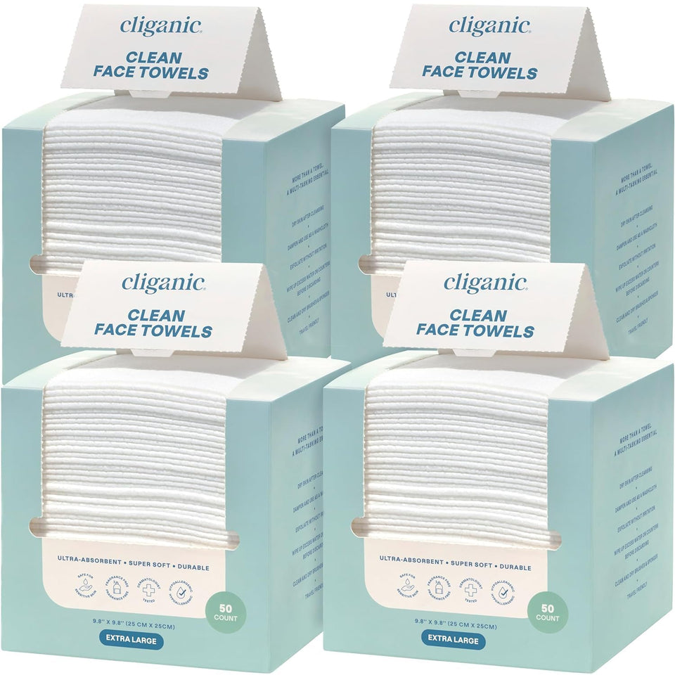 Cliganic front packaging showing bulk 200-count and benefits