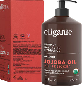 Cliganic ingredient list and organic certificate flatlay showing quality benefit
