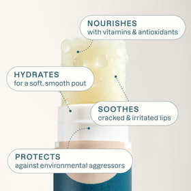 Cliganic lip balm in pocket illustrating portability and on-the-go convenience