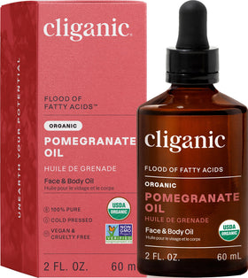 Cliganic front bottle shot showing packaging and organic branding benefit