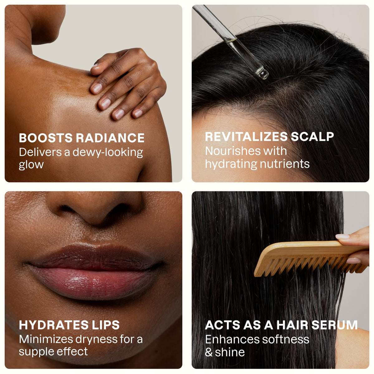 evening skincare routine with Cliganic oil for hydrated skin benefit