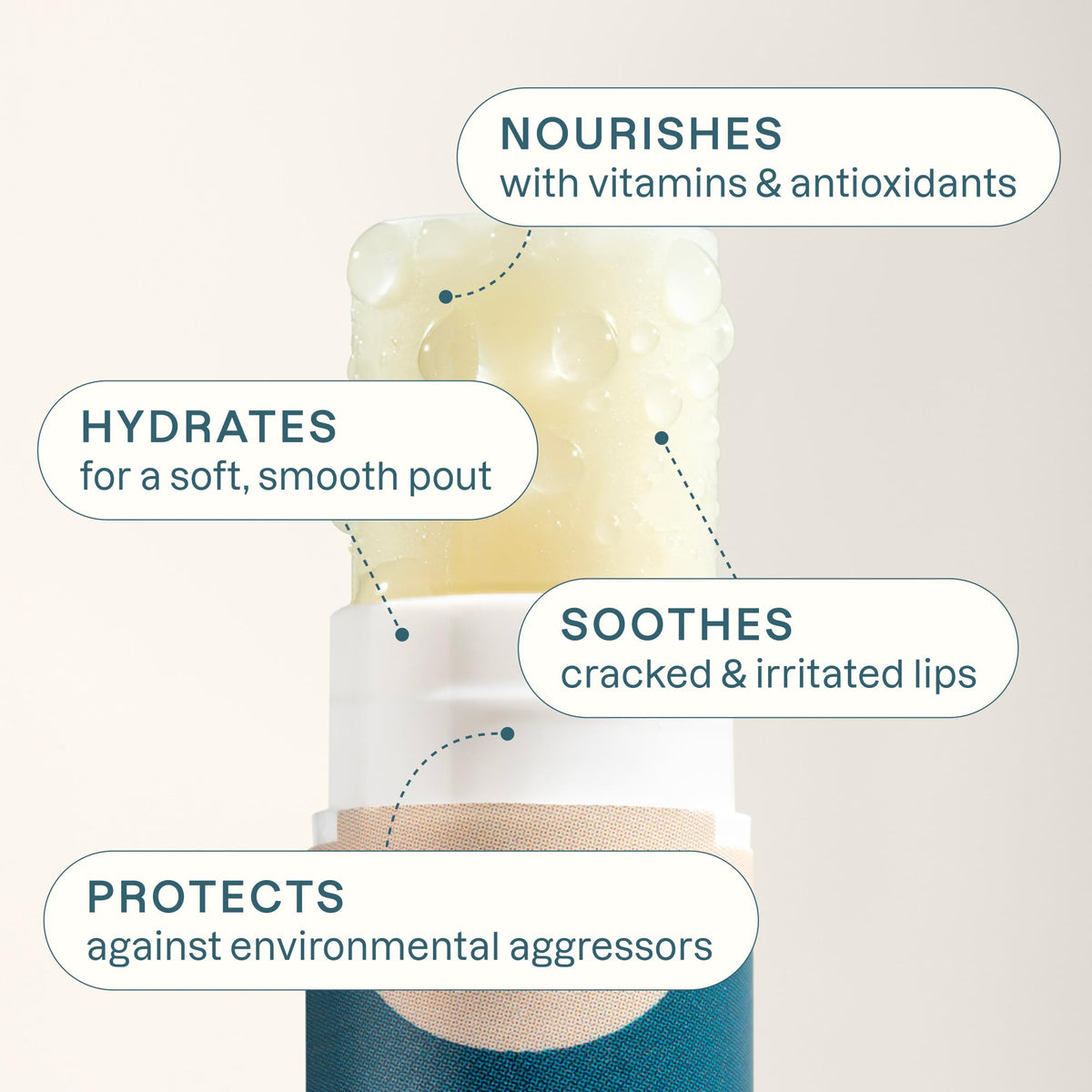 Cliganic tube in hand showing compact size and travel-ready convenience