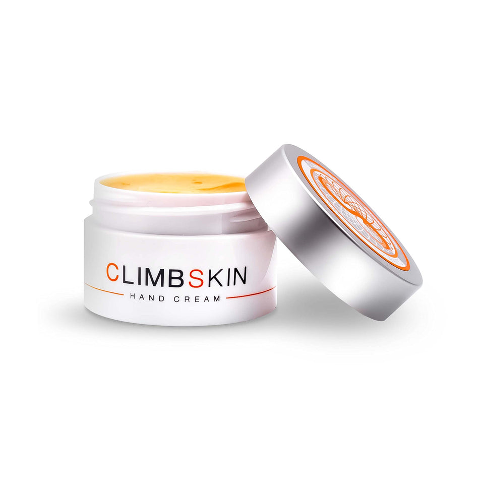 Climbskin front packaging showing 1 oz tube and brand for easy grab-and-go repair