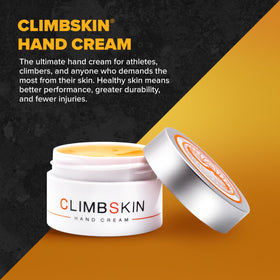 Climbskin tube close-up illustrating the cap and compact design for convenience