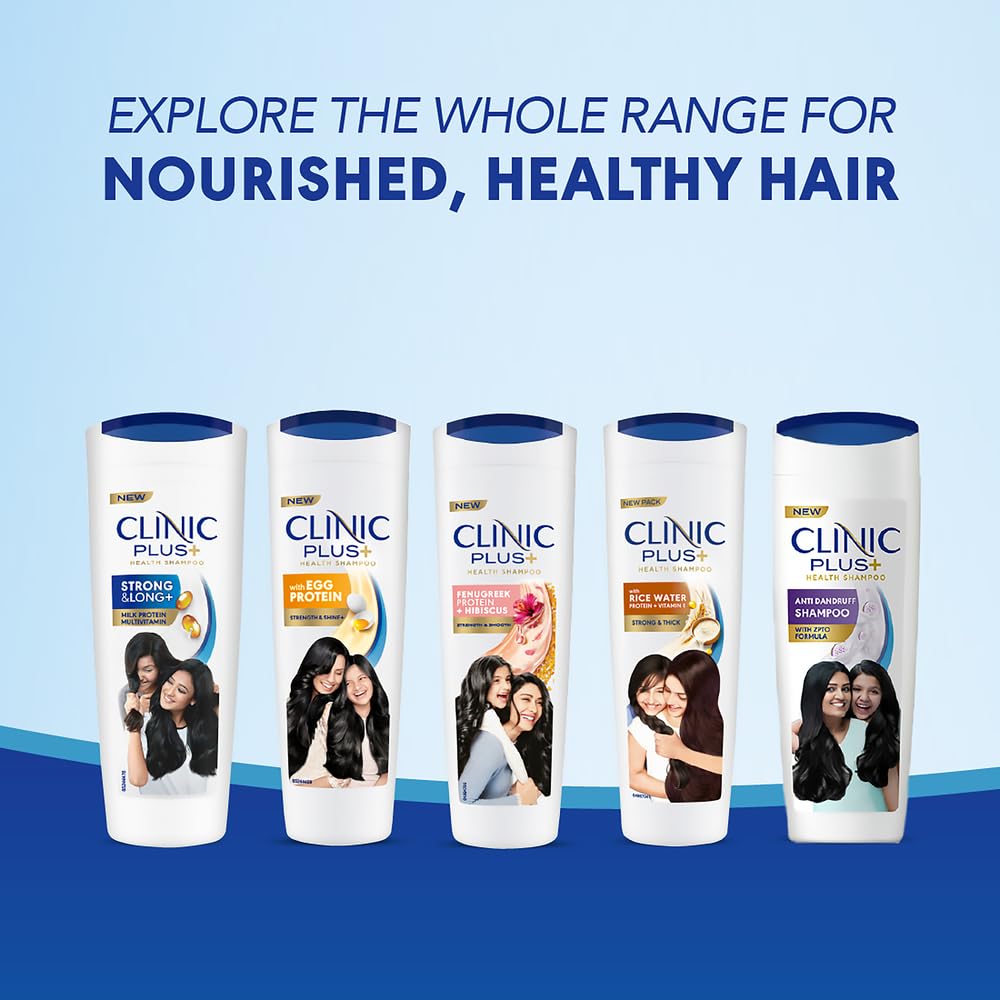 Clinic Plus label close-up showing ingredient details
