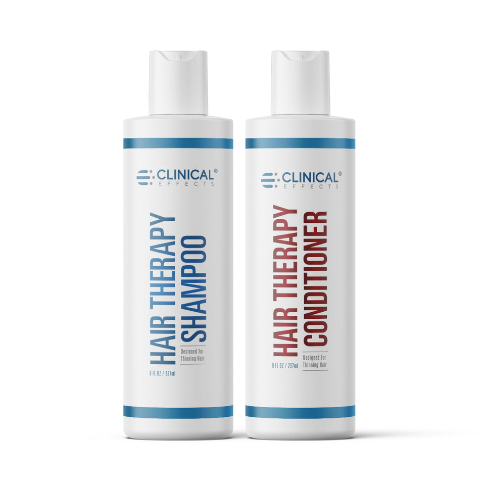 Clinical Effects front packaging shows both 8 fl oz bottles and benefits
