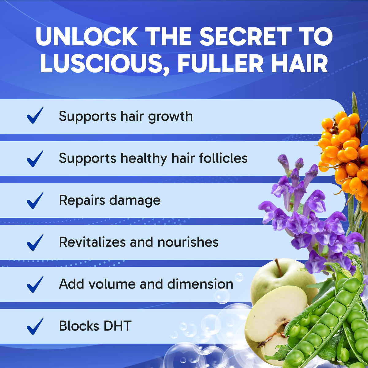 Clinical Effects shampoo texture and lather close-up, demonstrating gentle cleansing