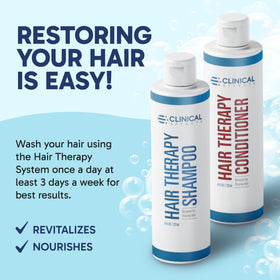 Clinical Effects in-shower use demonstrating easy application and scalp care benefit