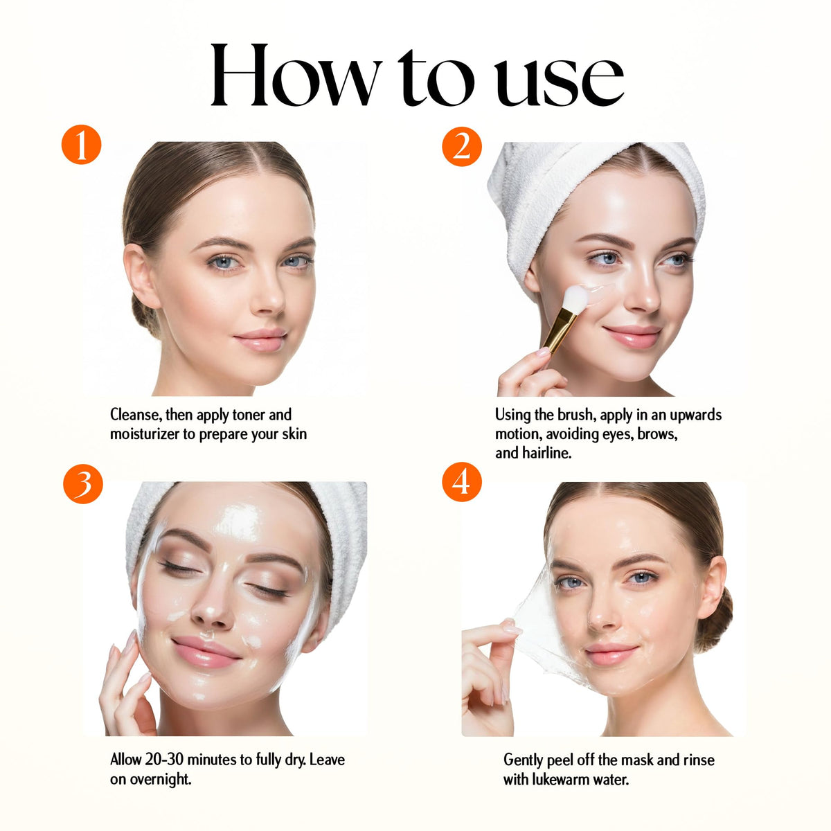 Clinical Resolution before and after comparison showing refreshed radiant skin