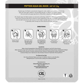 Clinical Resolution mask beside hand to show size and easy application