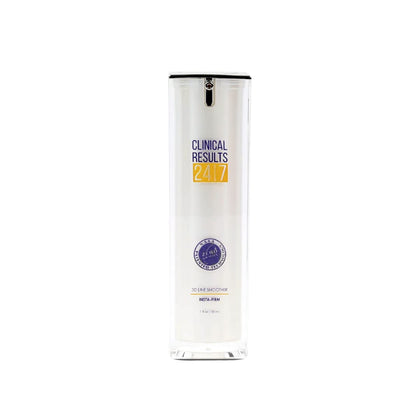 Clinical Results 24|7 Insta-Firm front packaging showing clear lift benefit